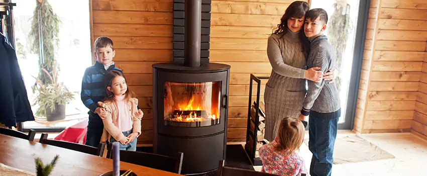 Morso Cast Iron Fireplace Insert Installation in Millbrae, California