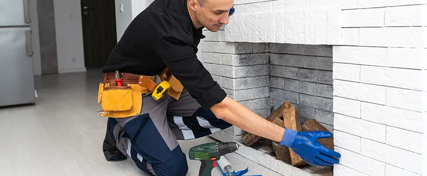 Fireplace Damaged Damper Frame Repair Services in Millbrae, California