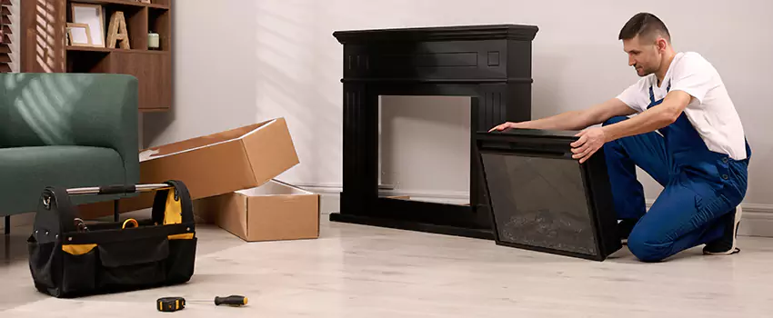 Old Rusted Metal Fireplace Repair And Replacement in Millbrae, CA